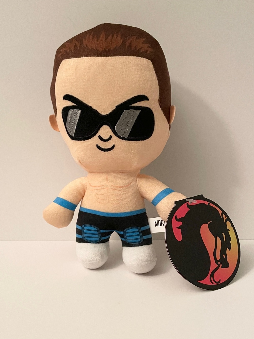 Mortal Kombat Klassic Johnny Cage Plush 8" Toy Factory Stuffed Doll⁠